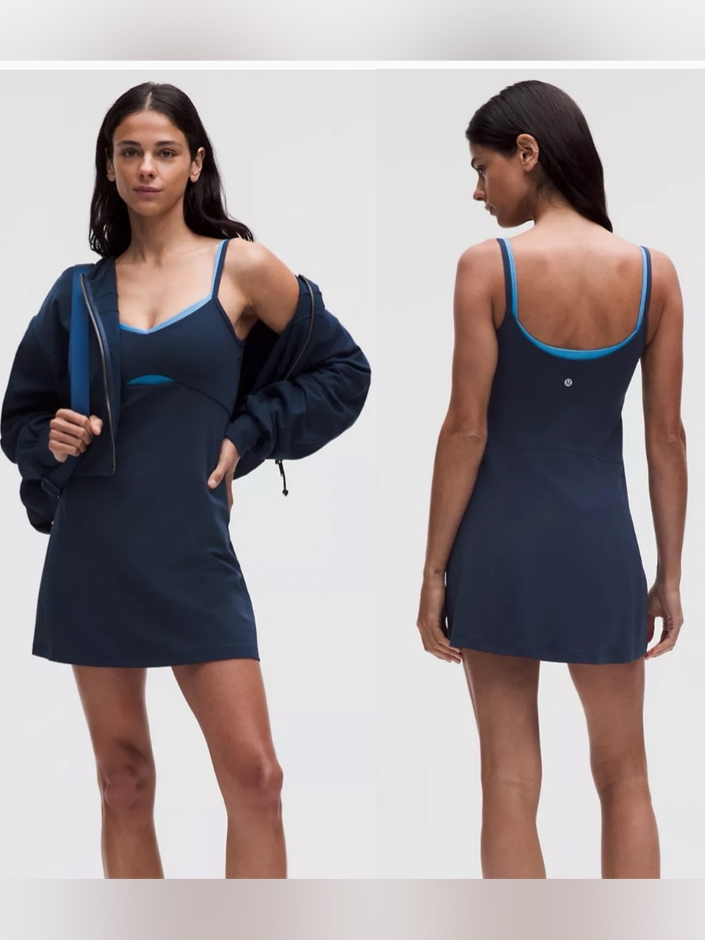 NWT Align Layered Dress - Lululemon - Club Blue/Ocean Wave size 10 or 12